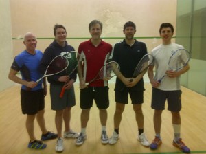 The Team - Little Sean, Captain Cantlay, me, Big Davie Craig & Ben Mazz (the real capt.)