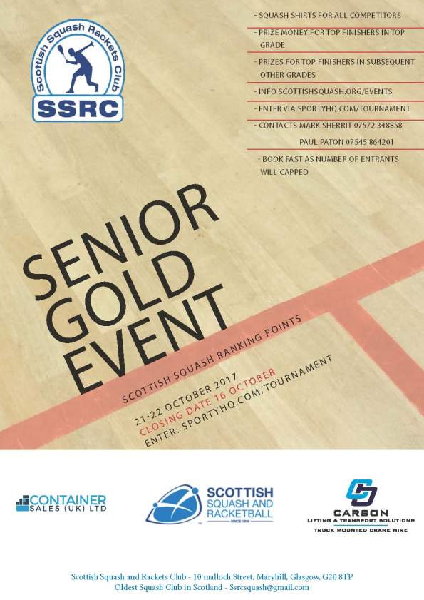 Senior Gold @ SSRC 2017